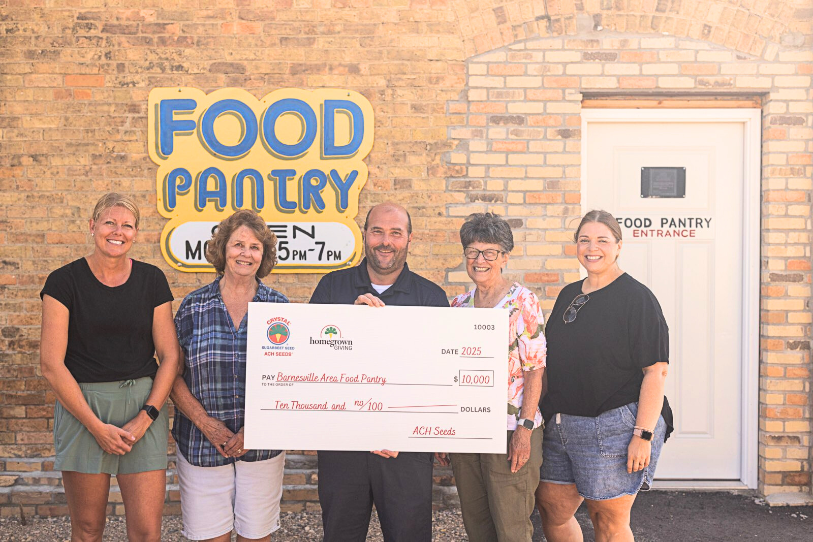 barnesville area food pantry