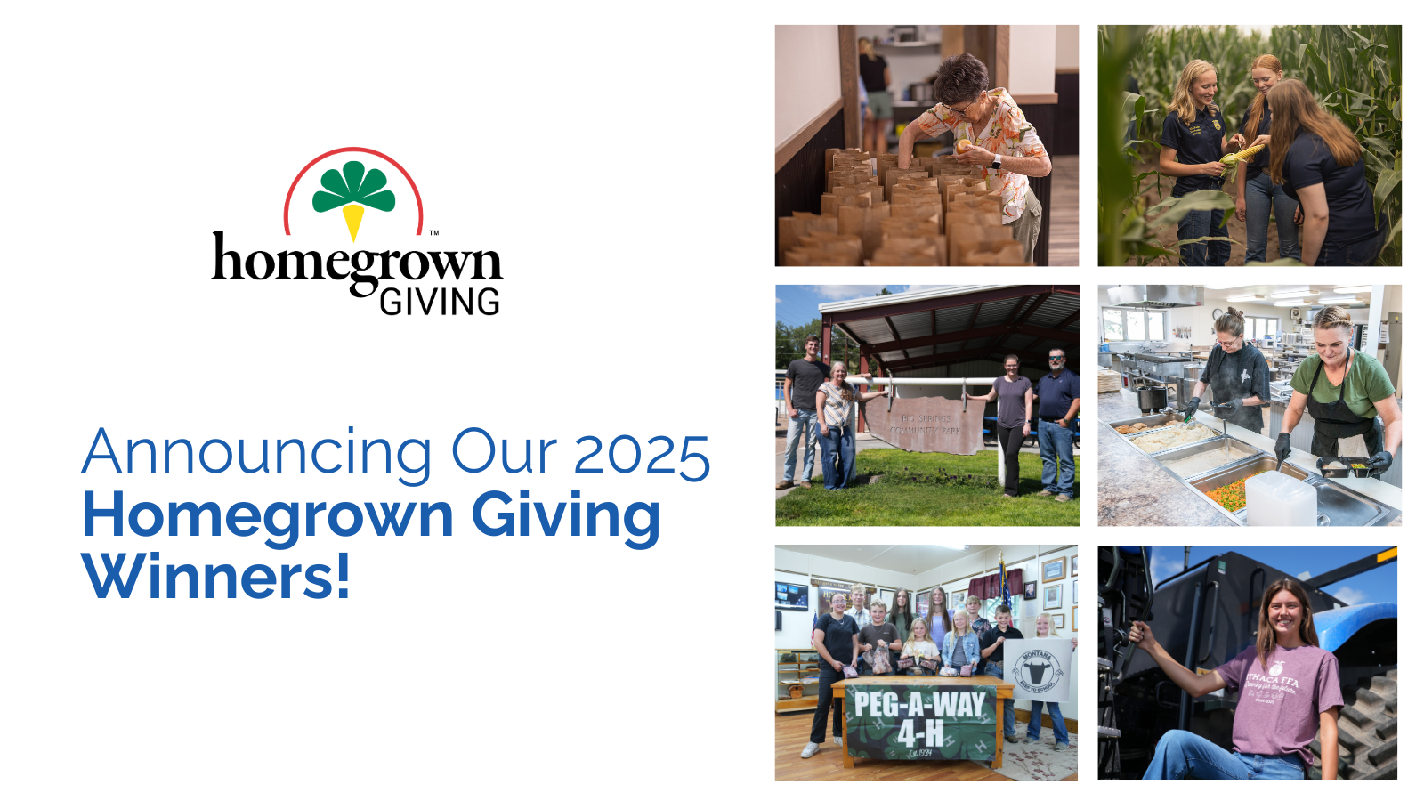 homegrown giving winners for 2025