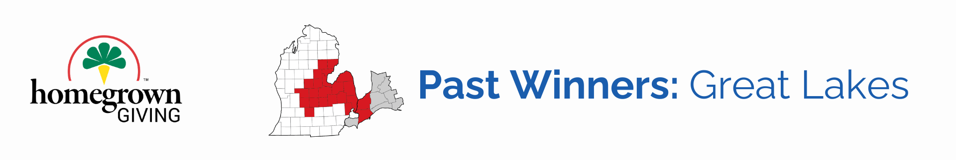 homegrown giving past winners: great lakes