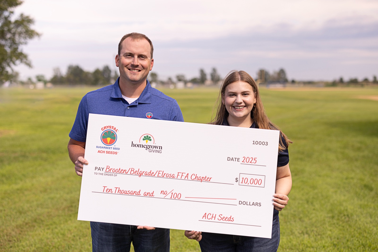 southern minn 2025 check presentation