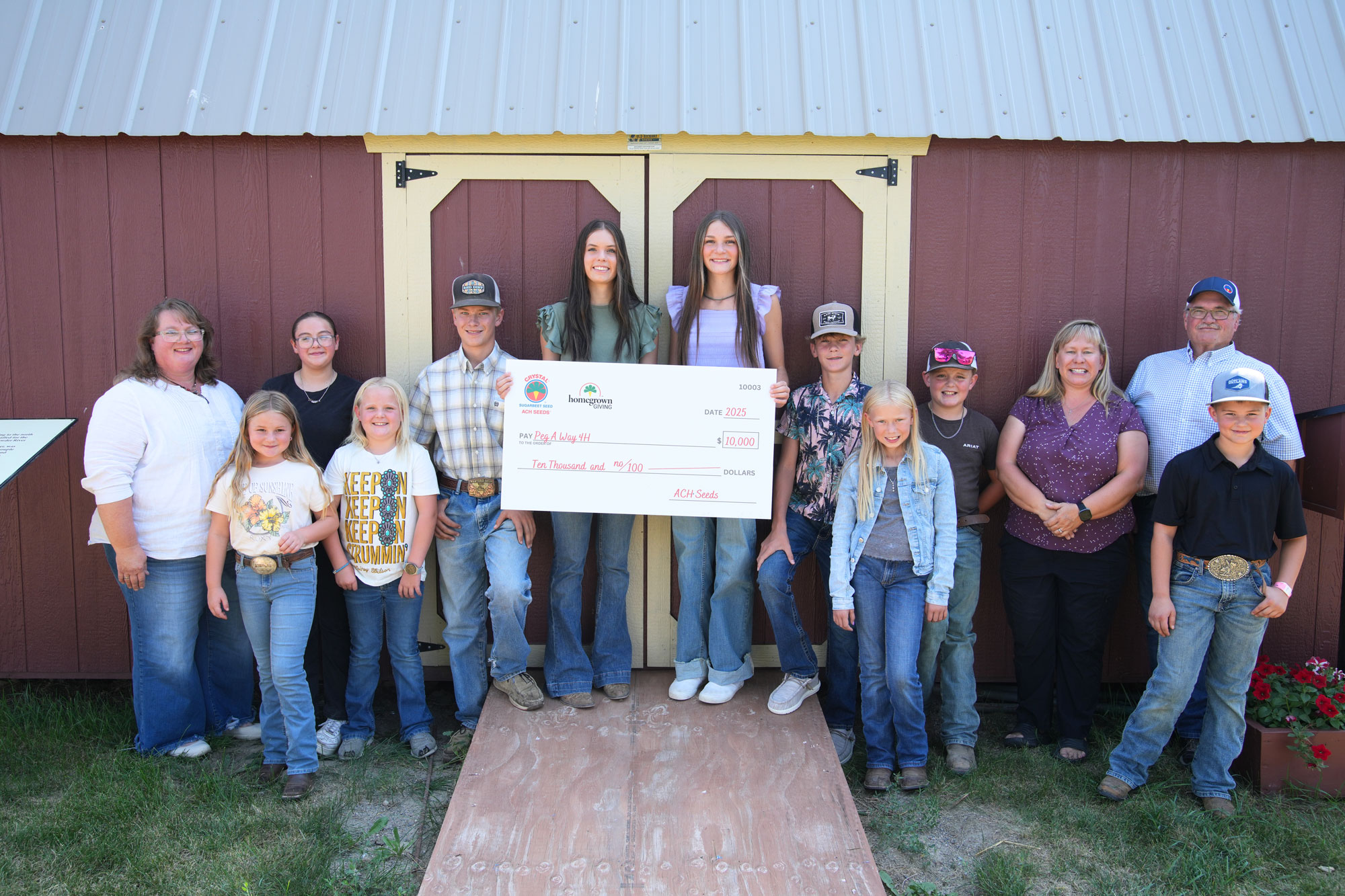 peg a way 4h check presentation