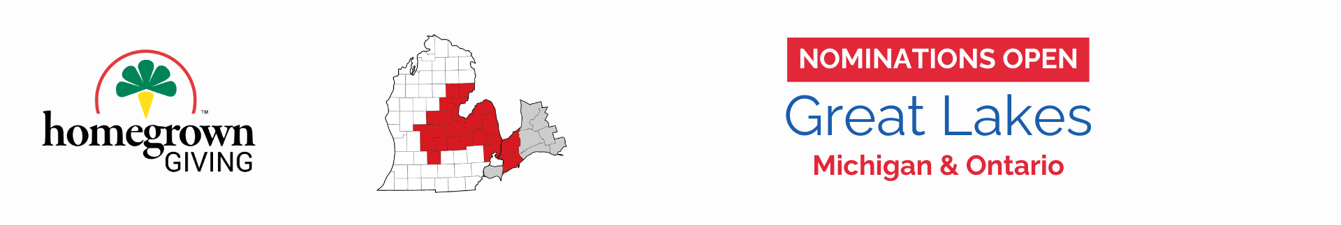 Homegrown Giving Great Lakes Region: Michigan and Ontario