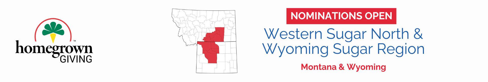 homegrown giving western sugar north and wyoming sugar region: montana and wyoming